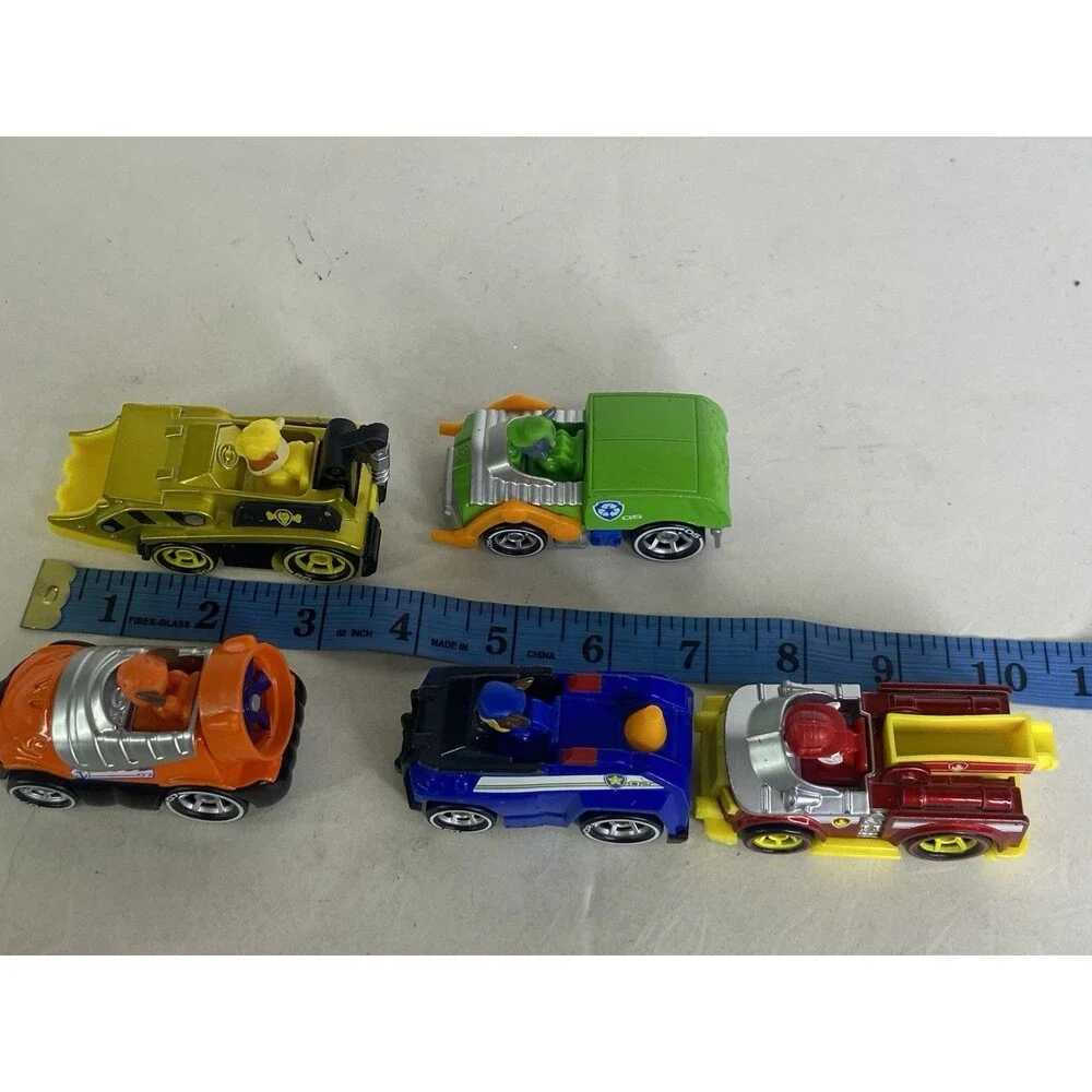 Paw Patrol True Metal Die Cast Toy Car Lot Chase Rubble Zuma Rocky Marshall